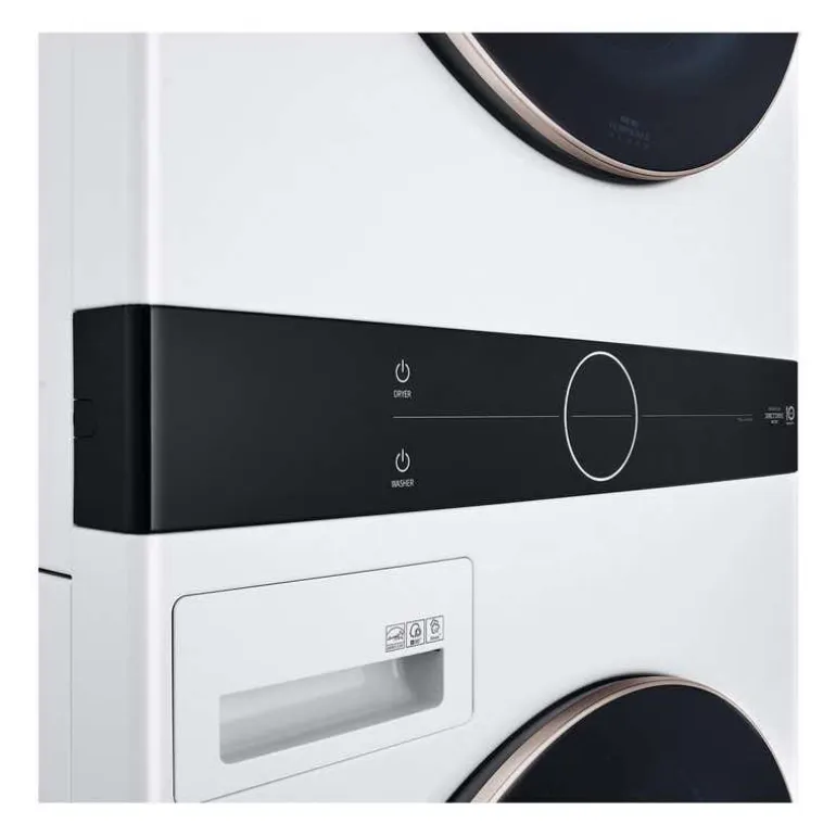 LG WashTower, White, 27", Front-Load - WKE100HWA