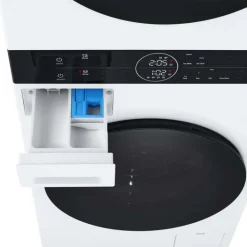 LG WashTower, White, 24", Front-Load - WKHC152HWA