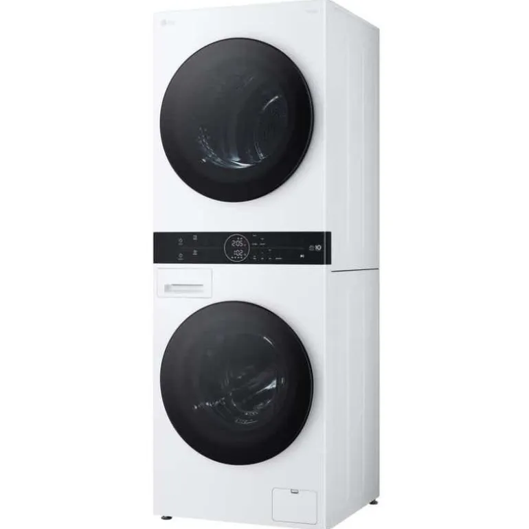 LG WashTower, White, 24", Front-Load - WKHC152HWA