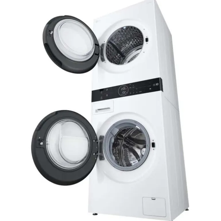 LG WashTower, White, 24", Front-Load - WKHC152HWA