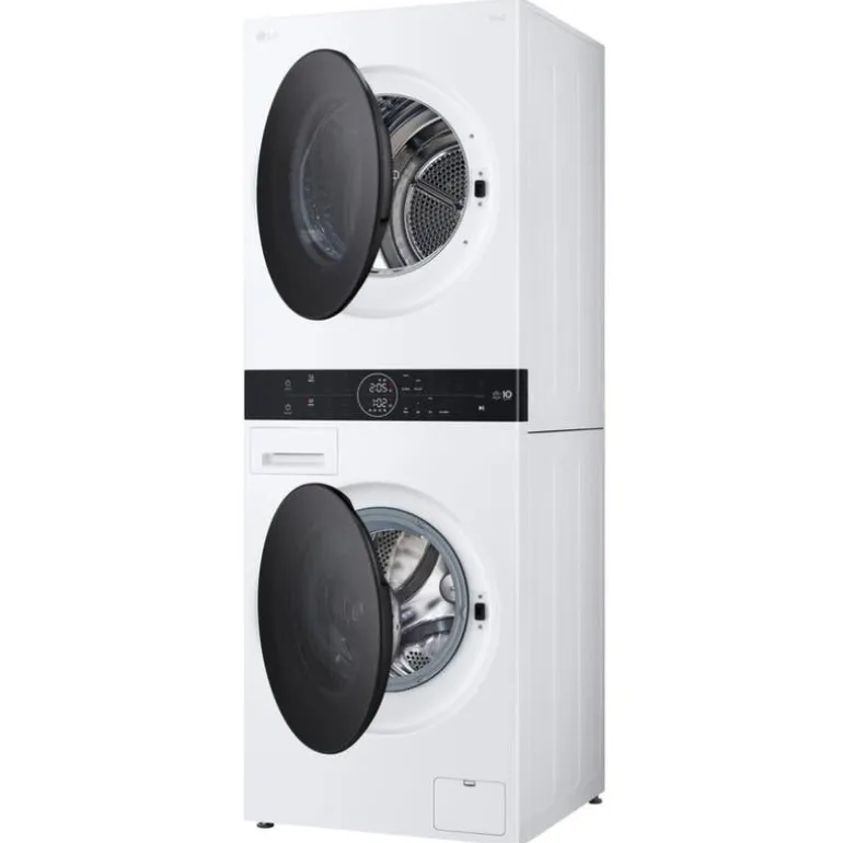 LG WashTower, White, 24", Front-Load - WKHC152HWA