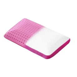 Loop aerated memory foam pillow