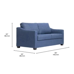 Loveseat - Blue