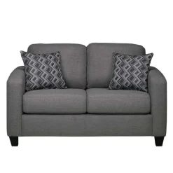 Loveseat - Charcoal Grey