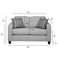 Loveseat - Grey
