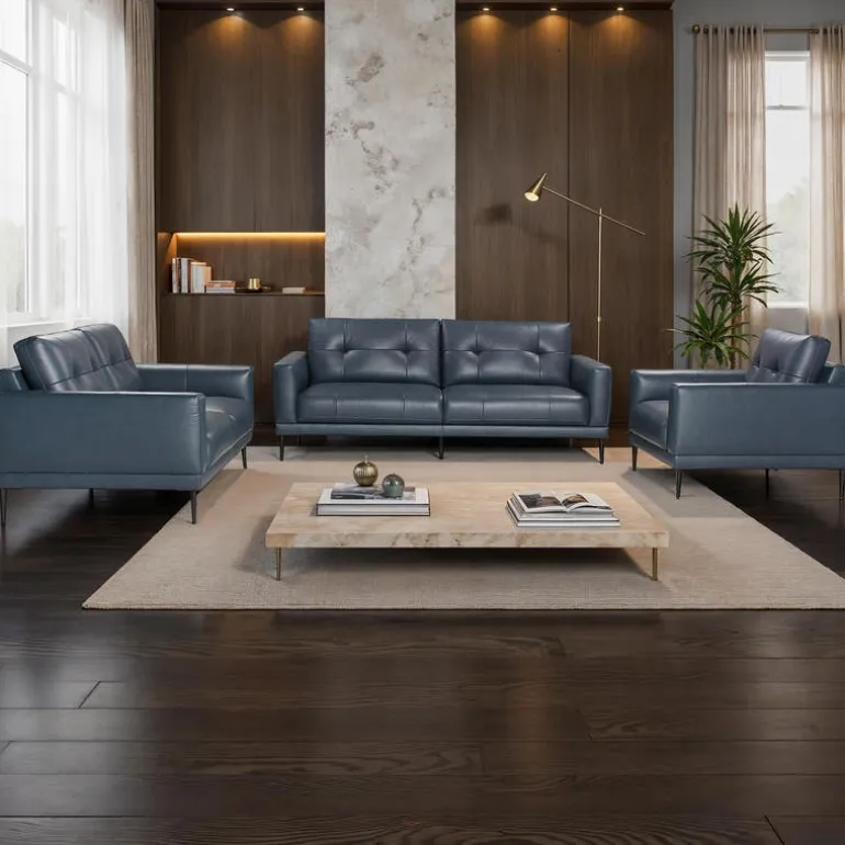 Loveseat - Indigo Blue