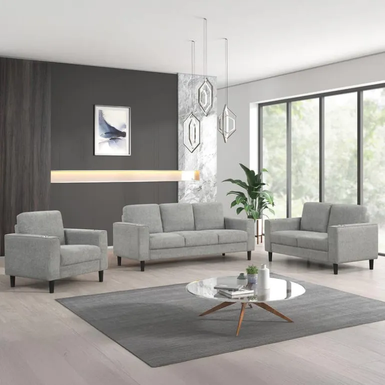 Loveseat with Cup Holders
