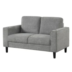 Loveseat with Cup Holders