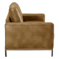 Loveseat with Deep Seating - Brown