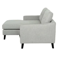 Loveseat with Reversible Chaise - Light Grey