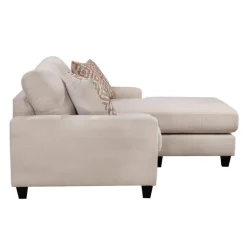 Loveseat with Reversible Chaise