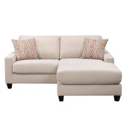 Loveseat with Reversible Chaise