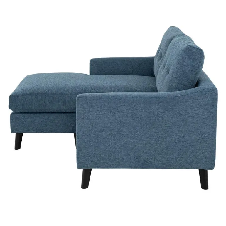 Loveseat with Reversible Chaise - Blue