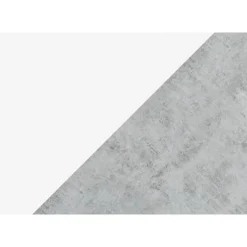 L-shaped computer desk / cement-look top - Monarch