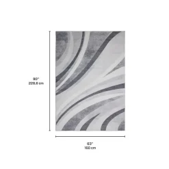Machine Washable Indoor Rug - 5 x 7
