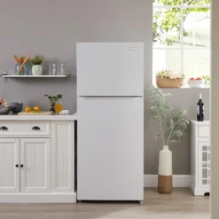 MARATHON 18 Cu Ft 30 In Refrigerator White Top Freezer - MFF184W