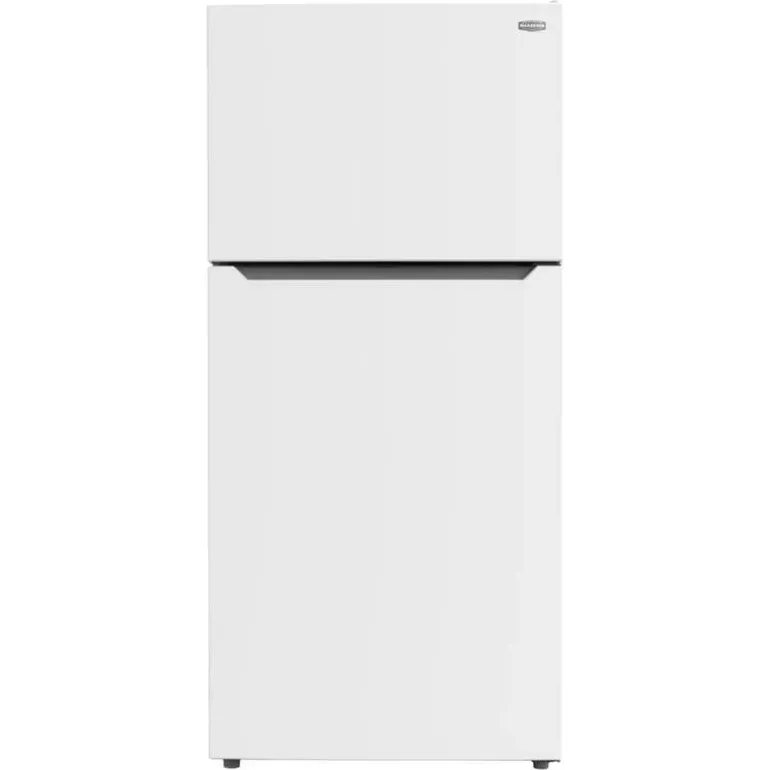 MARATHON 18 Cu Ft 30 In Refrigerator White Top Freezer - MFF184W
