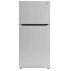 MARATHON 18 Cu Ft 30 In Refrigerator Stainless Top Freezer - MFF184SS