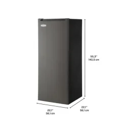 MARATHON 6.5 Cu. Ft. Freezer Black, Vertical, 21.7" - MUF65BLS-2