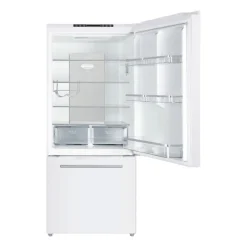 MARATHON 18 Cu Ft Refrigerator 30 In Right Hinge Set Bottom Freezer - MFF179WBM-RH