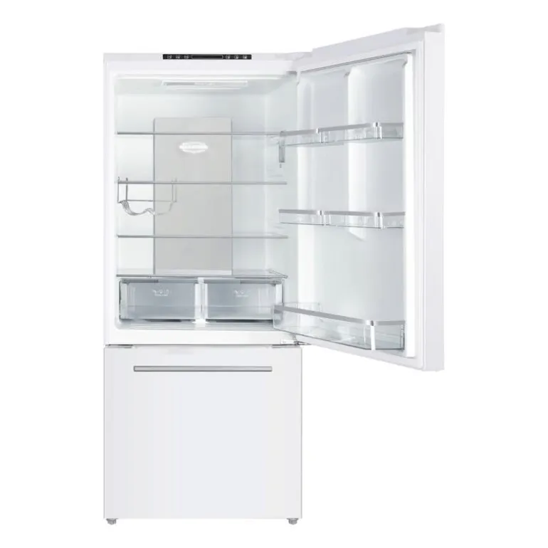 MARATHON 18 Cu Ft Refrigerator 30 In Right Hinge Set Bottom Freezer - MFF179WBM-RH