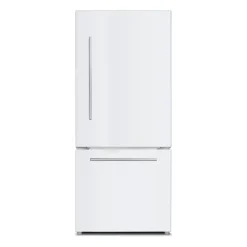 MARATHON 18 Cu Ft Refrigerator 30 In Right Hinge Set Bottom Freezer - MFF179WBM-RH