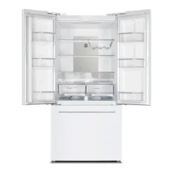 MARATHON 20,8 Cu Ft Refrigerator 36I In White Bottom Freezer, French door - MFF208WFD