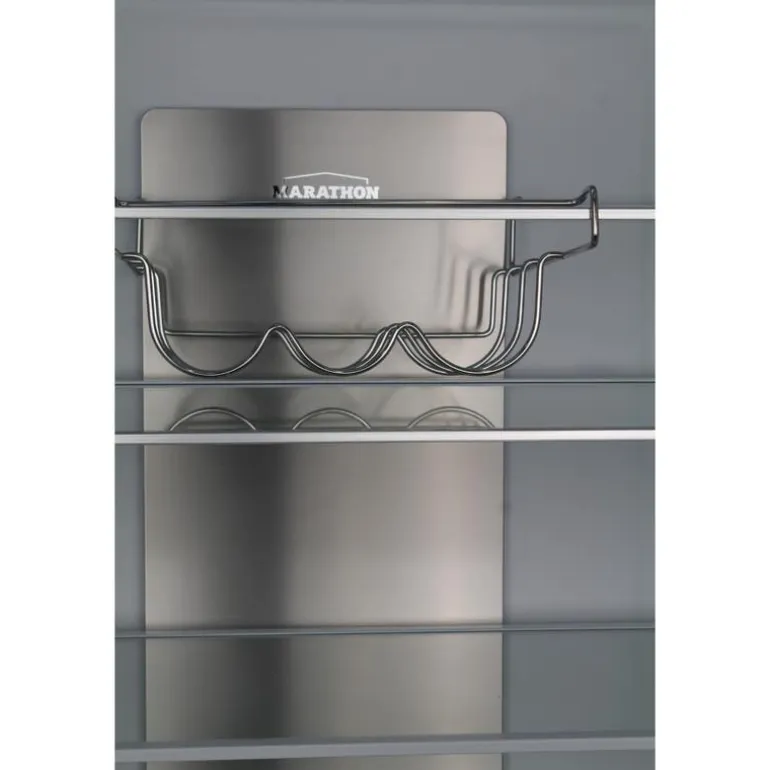 MARATHON 18 Cu Ft Refrigerator 30 In Right Hinge Set Bottom Freezer - MFF179SSBM-RH