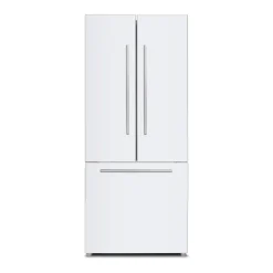 MARATHON 18 Cu Ft Refrigerator 30 In White Bottom Freezer, French door - MFF180WFD-1