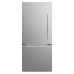 MARATHON 18 Cu Ft Refrigerator 30 In Left Hinge Set Bottom Freezer - MFF179SSBM-LH