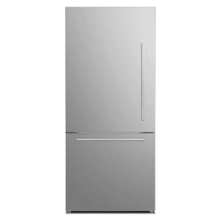 MARATHON 18 Cu Ft Refrigerator 30 In Left Hinge Set Bottom Freezer - MFF179SSBM-LH