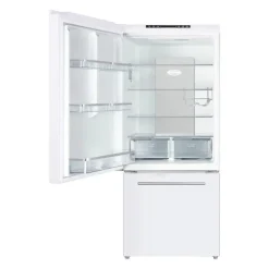 MARATHON 18 Cu Ft Refrigerator 30 In Left Hinge Set Bottom Freezer - MFF179WBM-LH