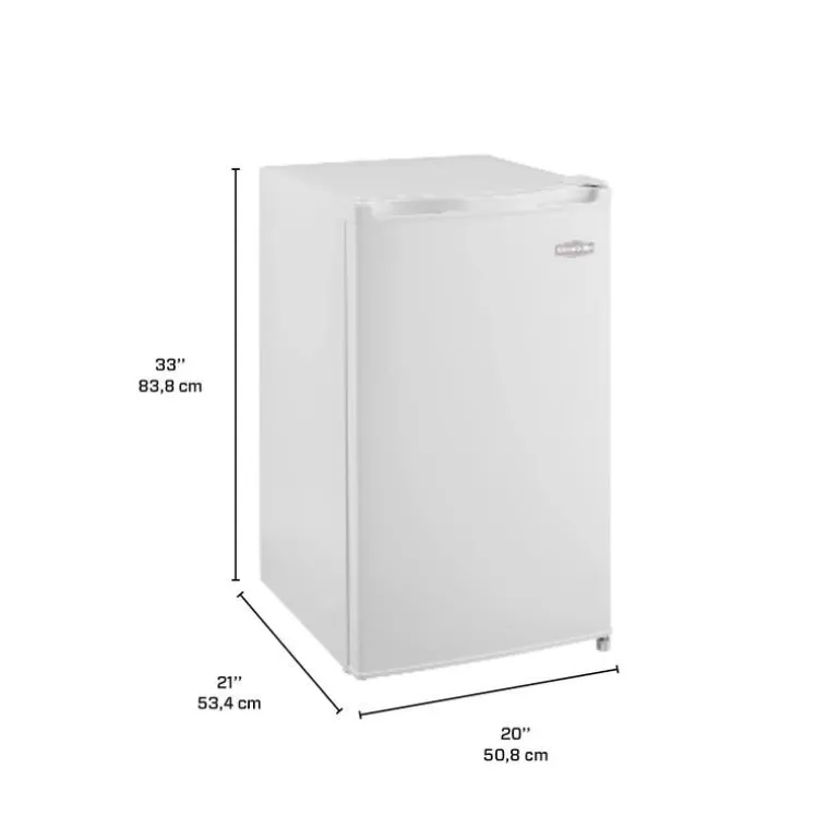 MARATHON 4.4 cu.ft Compact Luxury Refrigerator White Compact - MAR46W