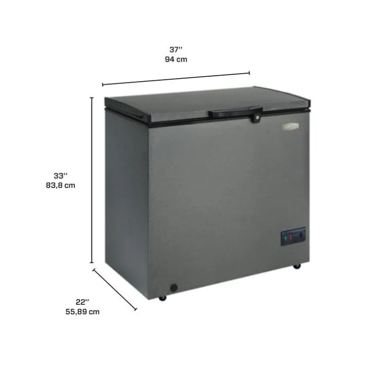 MARATHON Freezer Black Granite, Honrizontal, 37" - MCF701GRD