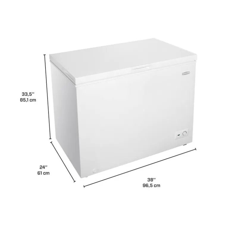 MARATHON Freezer White, Honrizontal, 38" - MCF91W
