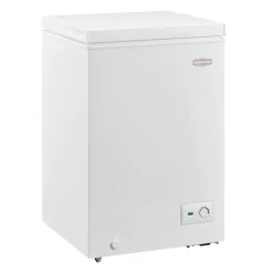 MARATHON Freezer White, Honrizontal, 21.5