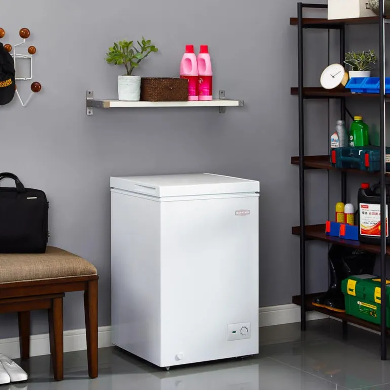 MARATHON Freezer White, Honrizontal, 21.5" - MCF35W