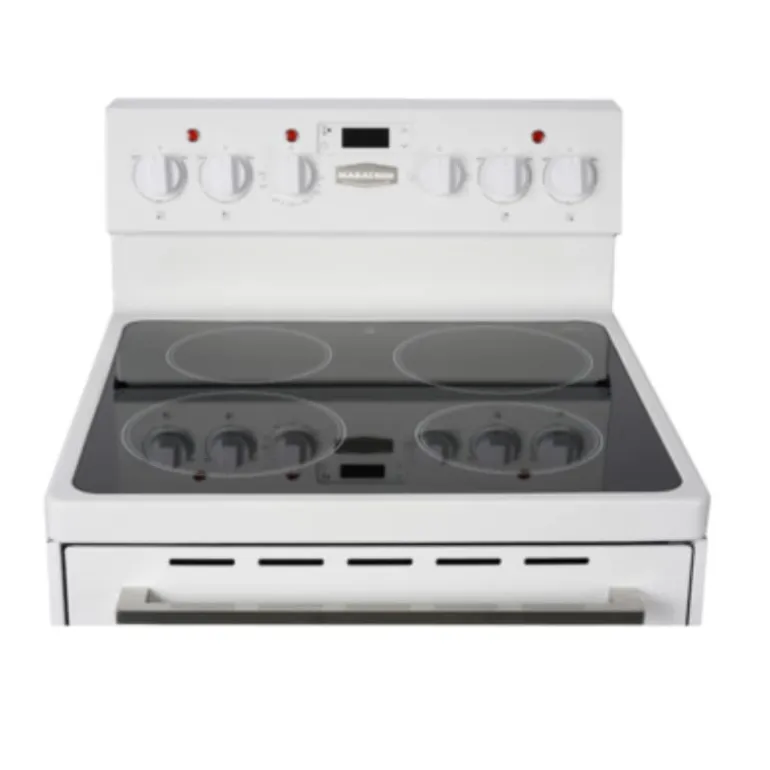MARATHON Range White 24" Electric Glass-Ceramic - MER245W-2