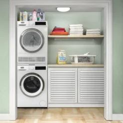 MARATHON Washer & Dryer kit, White, Front-Load - MWM221-MVB
