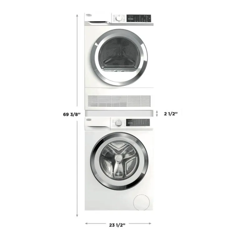 MARATHON Washer & Dryer kit, White, Front-Load - MWM221-MVB