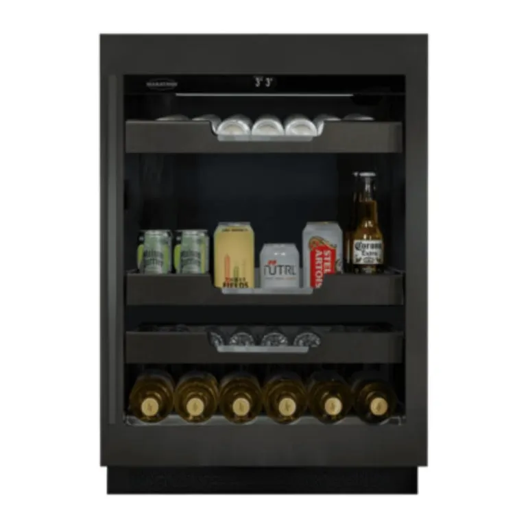 MARATHON Wine Cellar Black 23.5" - M4-100BLS