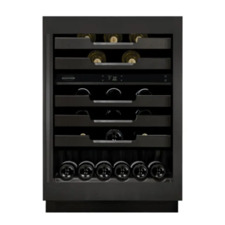 MARATHON Wine Cellar Black 23.5" - M4-D200BLS