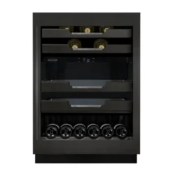 MARATHON Wine Cellar Black 23.5" - M4-D250BLS