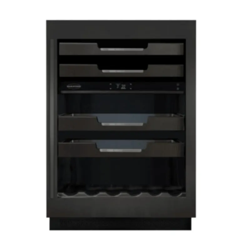 MARATHON Wine Cellar Black 23.5" - M4-D250BLS