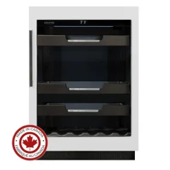 MARATHON Wine Cellar White 23.5" - M4-100PANR