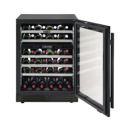 MARATHON Wine Cooler Black 24" - MWC56-DBLS