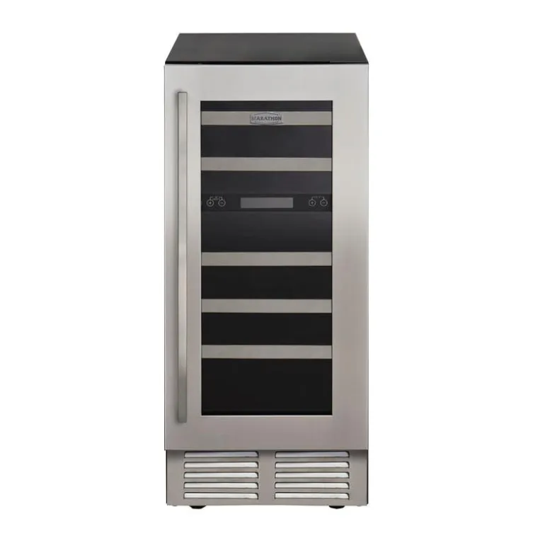 MARATHON Wine Cooler Stainless 15" - MWC28DSS-1