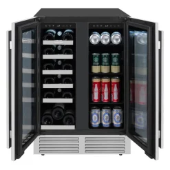 MARATHON Wine Cooler Stainless 24" - MBWC56-FDSS