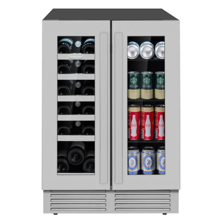 MARATHON Wine Cooler Stainless 24" - MBWC56-FDSS