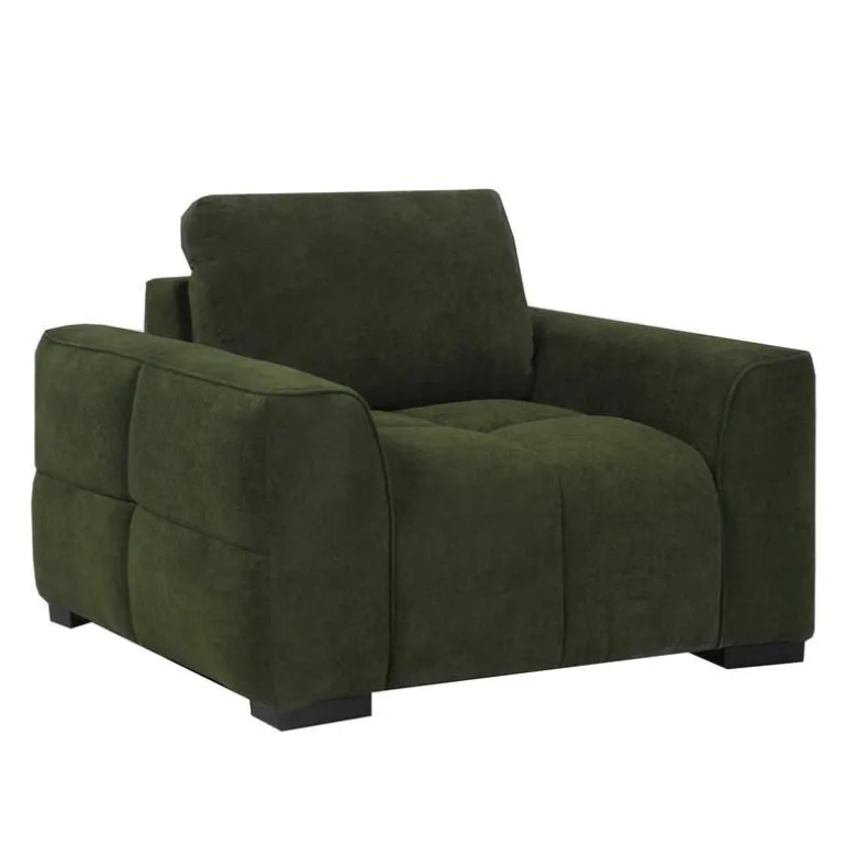 Marshmallow-Style Armchair - Green